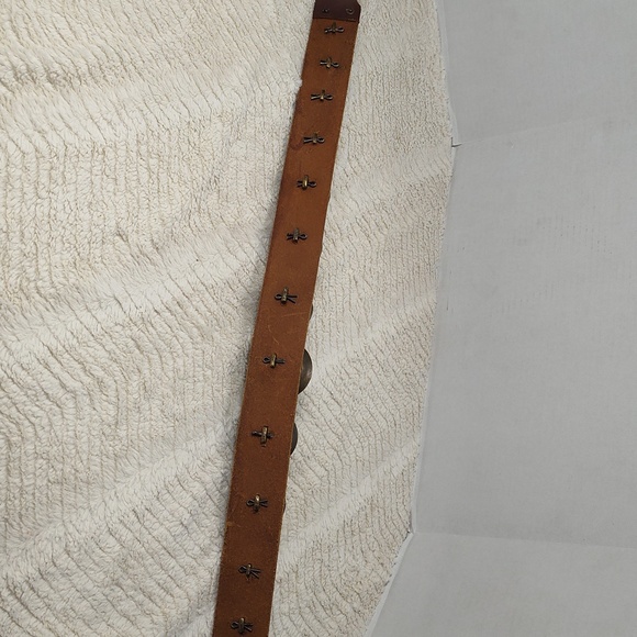 Beautiful Vintage Sleigh Bell On A Leather Strap 13 Bells - Picture 8 of 11